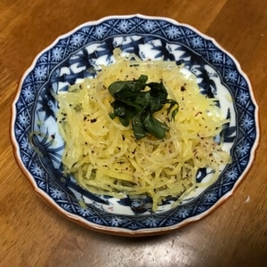 【石川食材】そうめん南瓜のゆかり和え